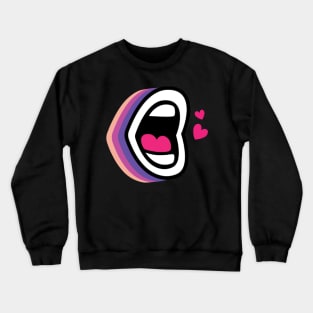 lip Crewneck Sweatshirt